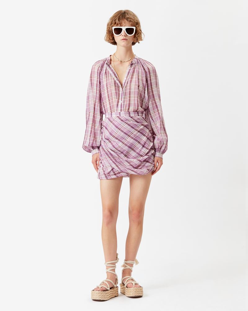 BLANDINE CHECKED SHIRT